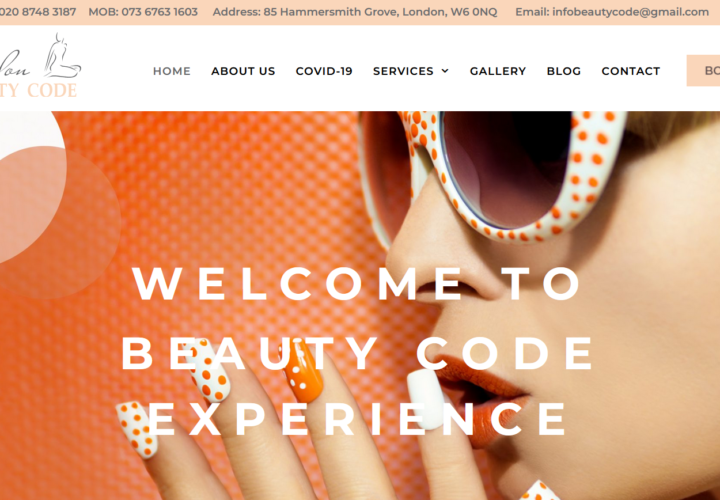 screenshot beauty code salon